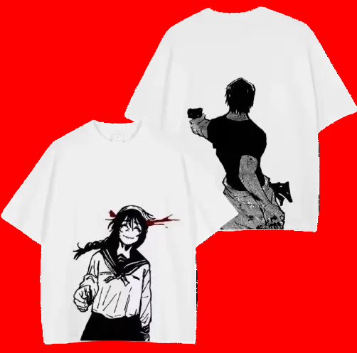 Playera Toji Doble Estampado